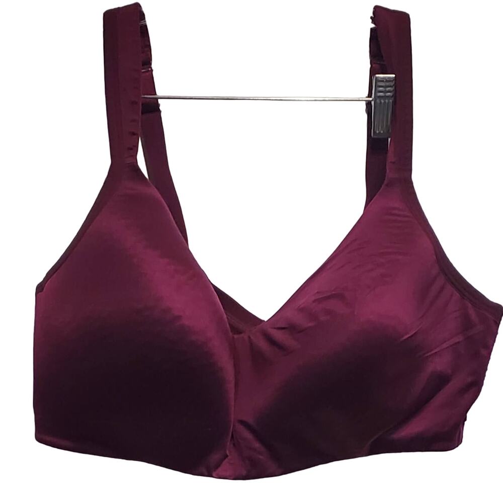 Lane Bryant Cacique Burgundy Wine Padded Bra Size 42DD